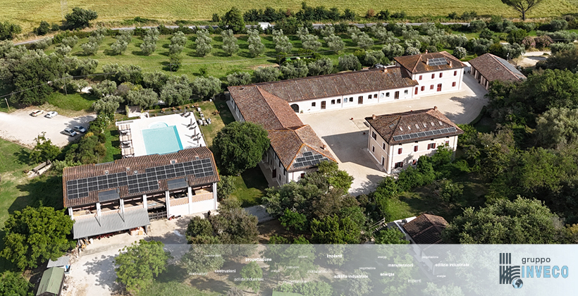 Impianto fotovoltaico agriturismo