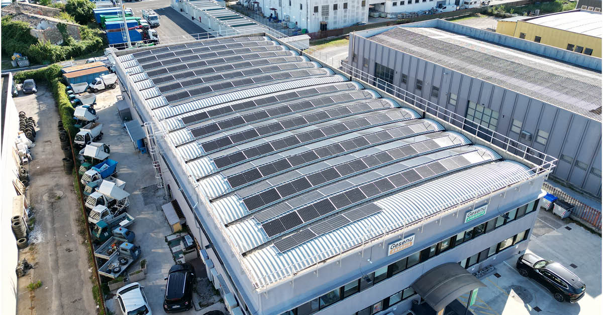 impianto fotovoltaico industriale – Secit 218 kW Perugia