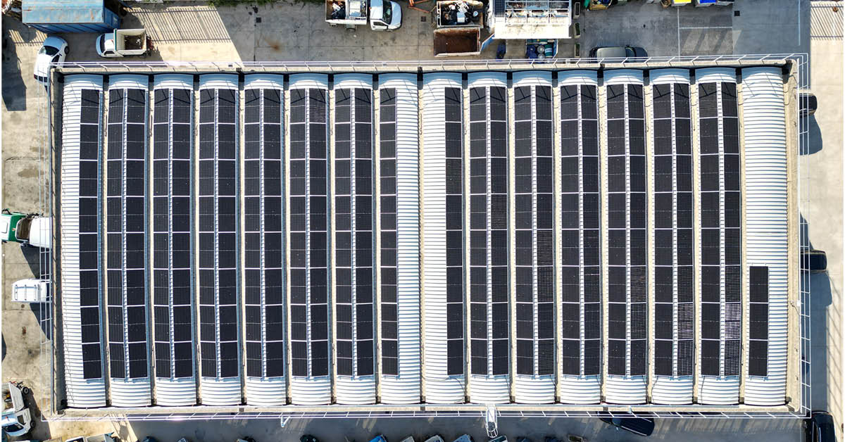 impianto fotovoltaico industriale – Secit 218 kW Perugia2