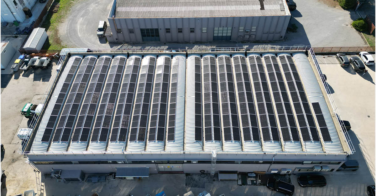 impianto fotovoltaico industriale – Secit 218 kW Perugia3