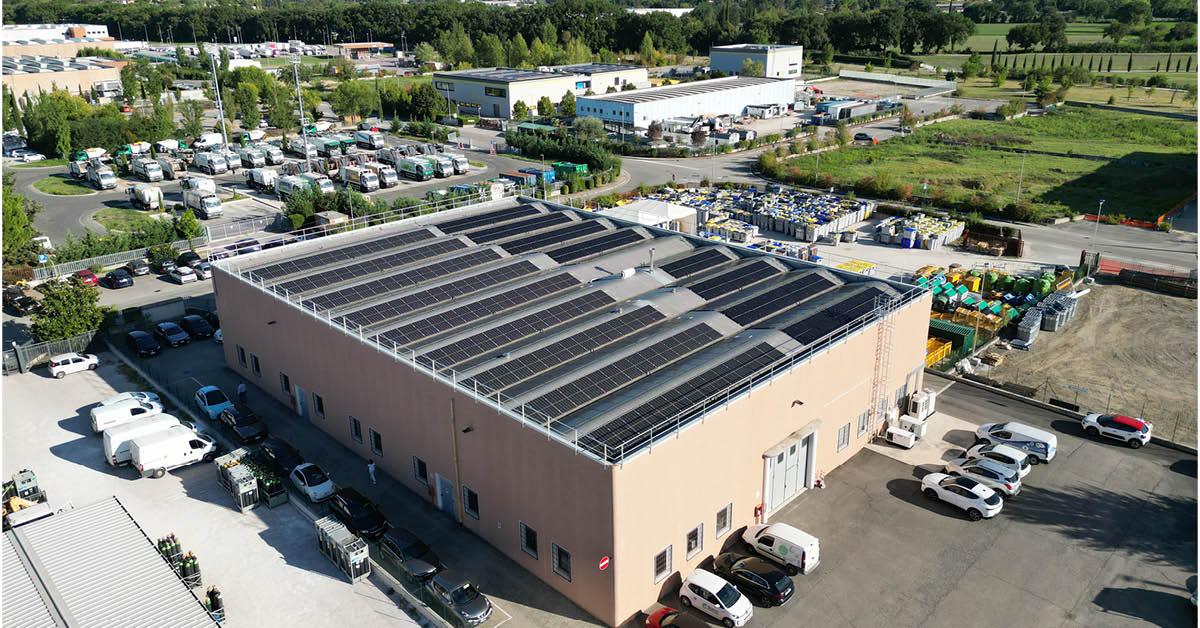 impianto fotovoltaico industriale – Secit 218 kW Perugia5